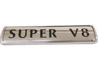 SUPER V8 Emblem