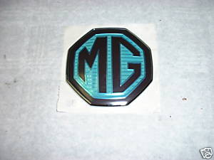MG Badge Heckklappe